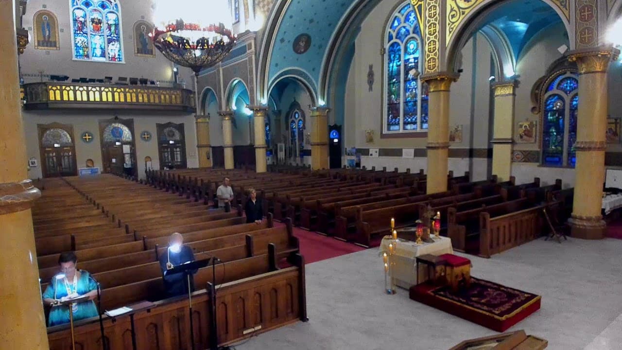 Велика Вечірня з Литією. Покров Пресвятої Богородиці. Great Vespers with Litiya.
