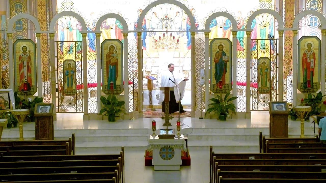 Вечірня - Утреня / Vespers - Matins.