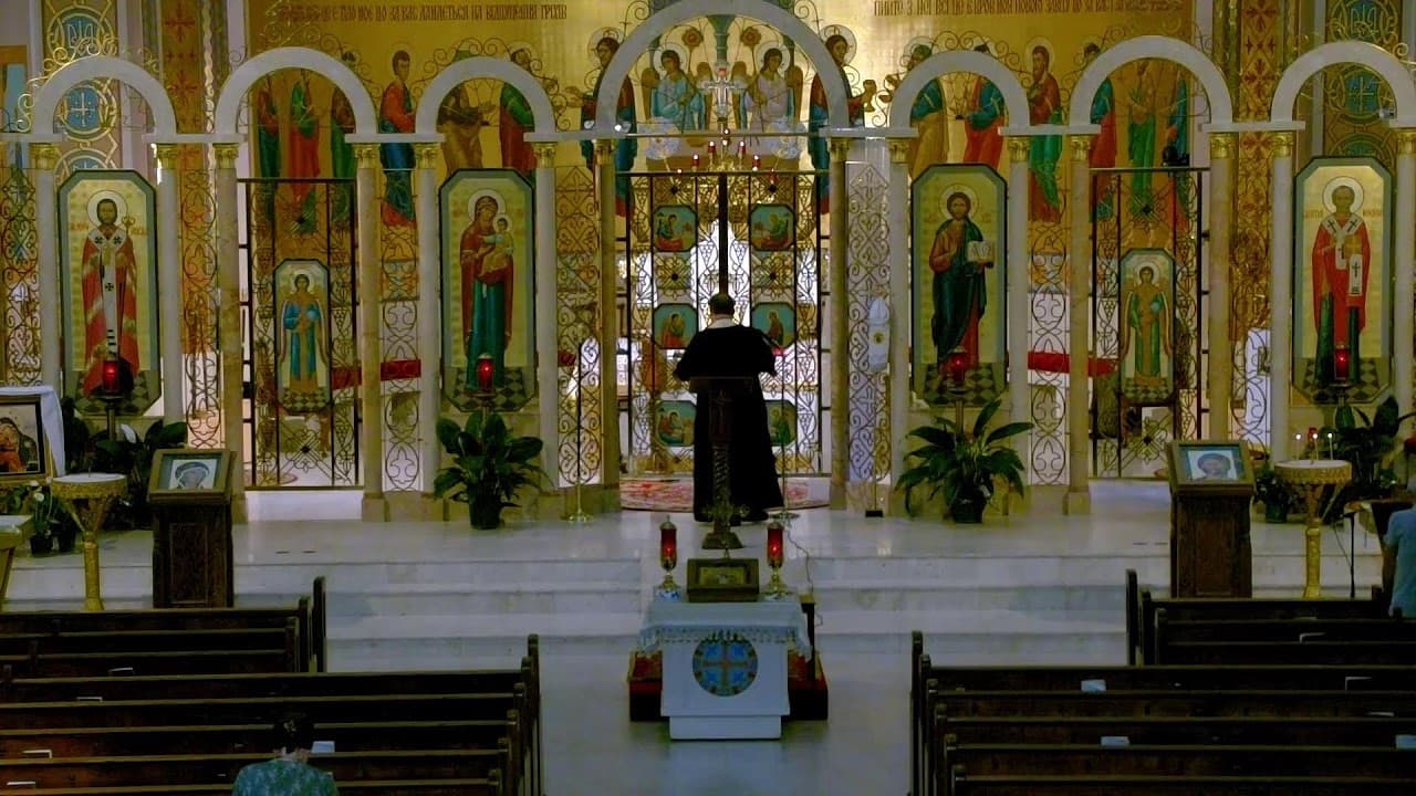 Вечірня / Vespers - Св. мч. Маманта. Прп. Івана Посника, патр. Царгородського