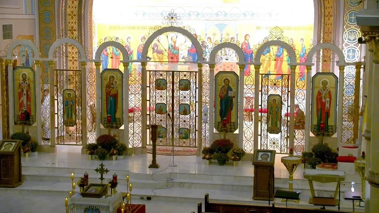 Divine Liturgy / Божественна Літургія - Св. прпмц. Анастасії РимлянкиПрп. Аврамія Затворника