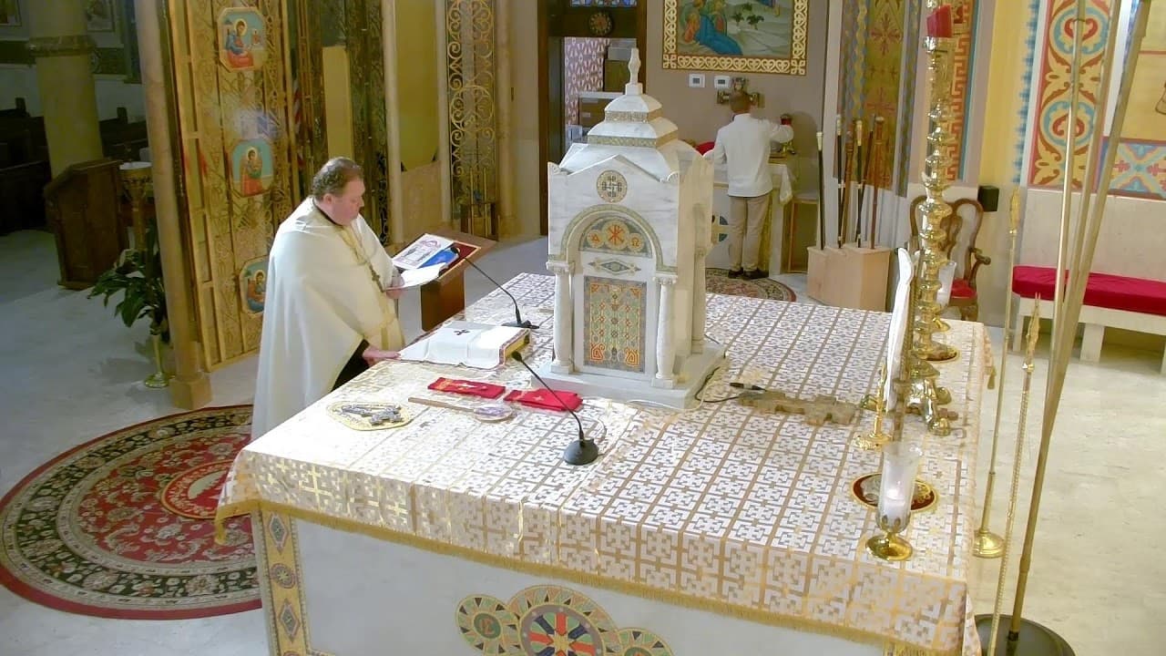 Вечірня / Vespers - Перенесення чесних мощів прп. Теодосія, ігум. Печерського