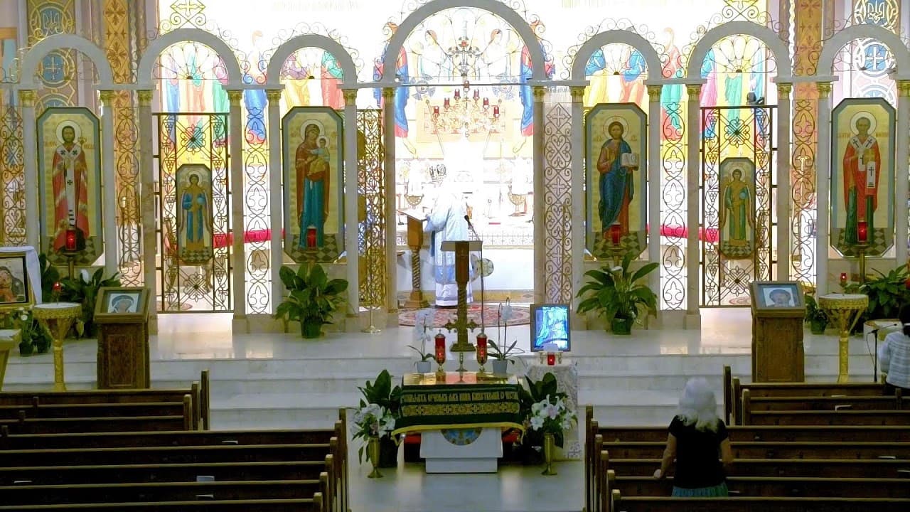 Divine Liturgy. Божественна Літургія. Св. мч. Андрія Стратопедарха – сотника, і тих, що з ним