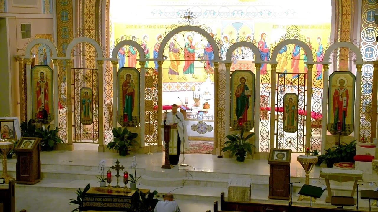 Вечірня - Утреня / Vespers - Matins. Неділя 12-та по Зісланні Святого Духа.
