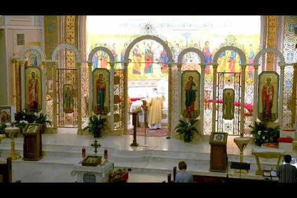 Divine Liturgy / Божественна Літургія. Перенесення мощів св. вмч. Теодора Стратилата