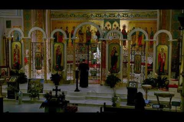 Утреня. Matins. Страсний тиждень. Великий понеділок. Прп. Івана, автора «Ліствиці»