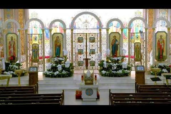 Divine Liturgy. Божественна Літургія.  Свв. апп. Аристарха, Пуда і Трофима